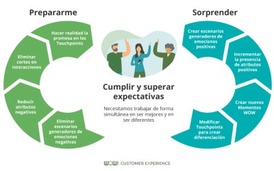 Infografía: Cómo cumplir y superar las expectativas del cliente | Infografías