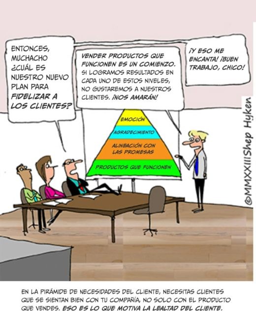 La pirámide de necesidades del cliente | Opinión