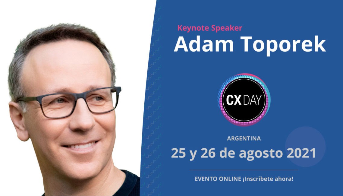 CX Day Argentina 2021: Adam Toporek hablará en el evento | Noticias